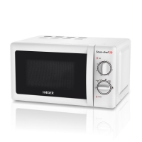 Φούρνος μικροκυμάτων με 6 επίπεδα HAEGER SOUS-CHEF 20 – 700 W 20 LT λευκό χρώμα