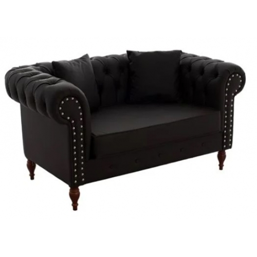 ΚΑΝΑΠΕΣ 2ΘΕΣΙΟΣ Τ. CHESTERFIELD CIELLE ΣΕ ΧΡΩΜΑ ΚΑΦΕ HM3184.03 152x85x80 εκ.