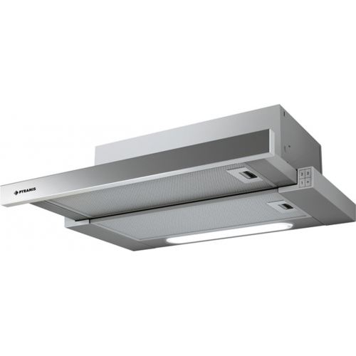 Pyramis Essential Συρόμενος Απορροφητήρας 60cm Inox 065017002