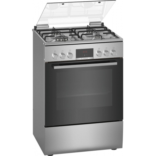 Bosch HXR390D50 με 4 εστίες αερίου +φούρνος ηλεκτρικός