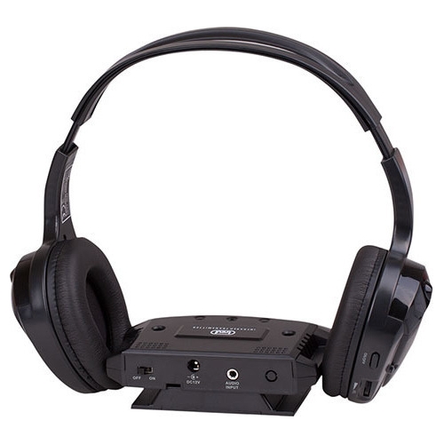 Trevi FRS 1240 Ασύρματα Over Ear Ακουστικά Τηλεόρασης Μαύρα