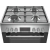 Bosch HXR390D50 με 4 εστίες αερίου +φούρνος ηλεκτρικός